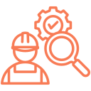 Engineering inspection icon